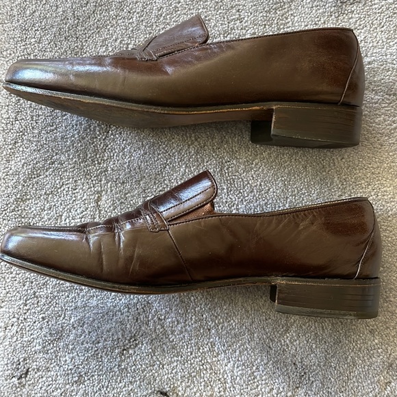 Bally Switzerland Leather Loafers UK 6.5/US 7.5 (American) Dark Brown - Picture 15 of 16